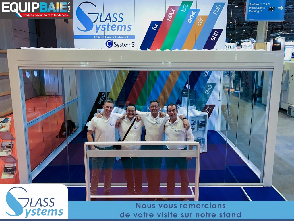 Glass Systems au salon Equip Baie en 2016 equip baie 2016