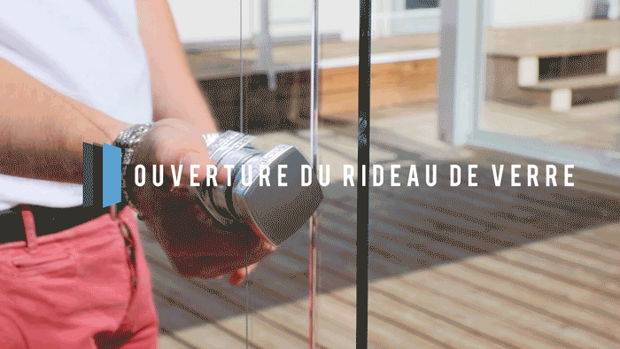 présentation du rideau de verre
