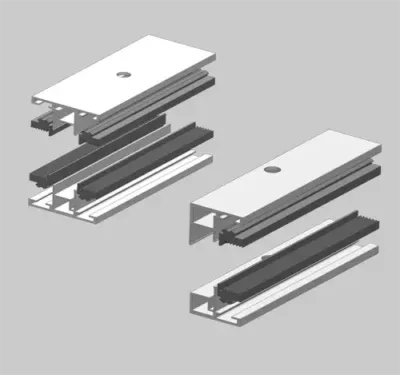 Bandeau LEDs, équipement optionnel de la Carport Photovoltaique