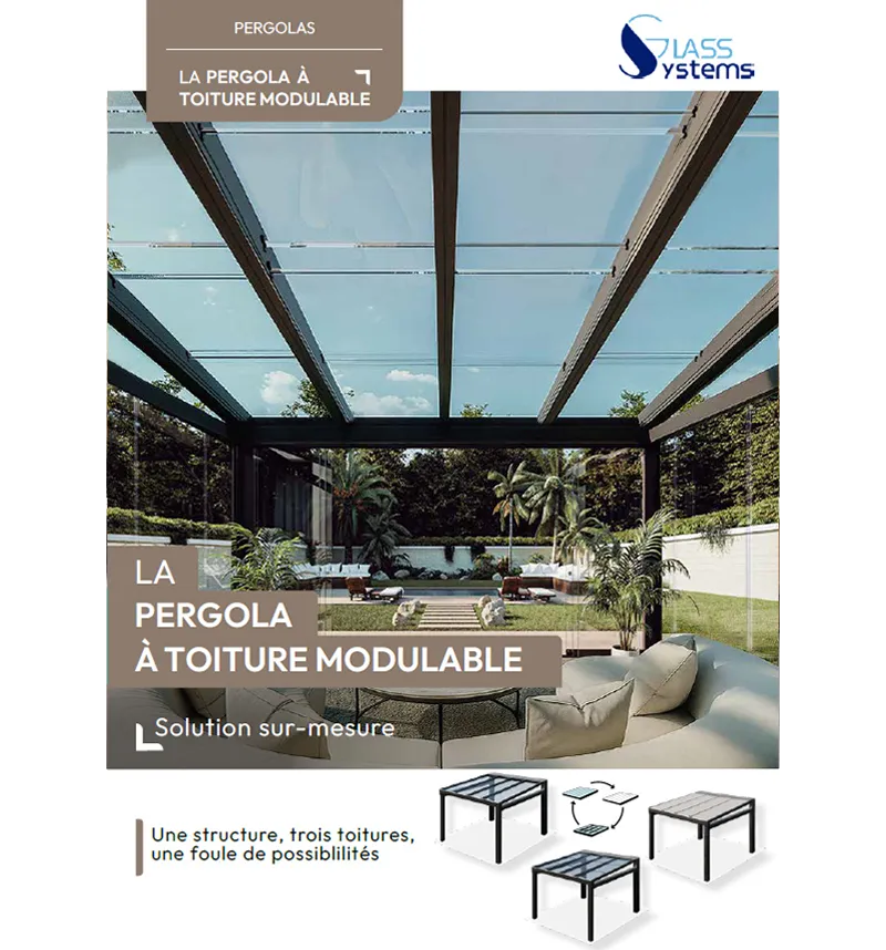 Catalogue Pergola en verre modulable Glass Systems
