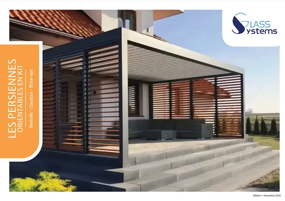 Catalogue Persiennes Orientables en Kit Glass Systems