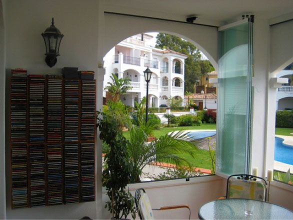 Rideau de verre escamotable seeglass