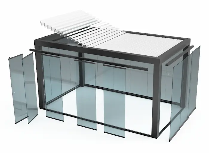 Glass Concept, solution d'aménagement extérieur pour créer un espace cosy et en profiter toute l'année