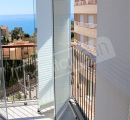 Store protection contre le soleil pour balcon