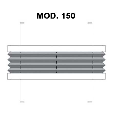 Modèle 150 du store plissé Habitat SUN