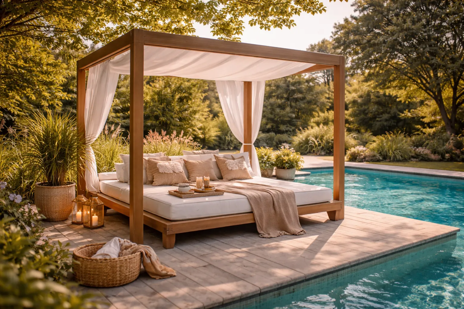 pergola bioclimatique autoportée Glass Systems par 4 poteaux