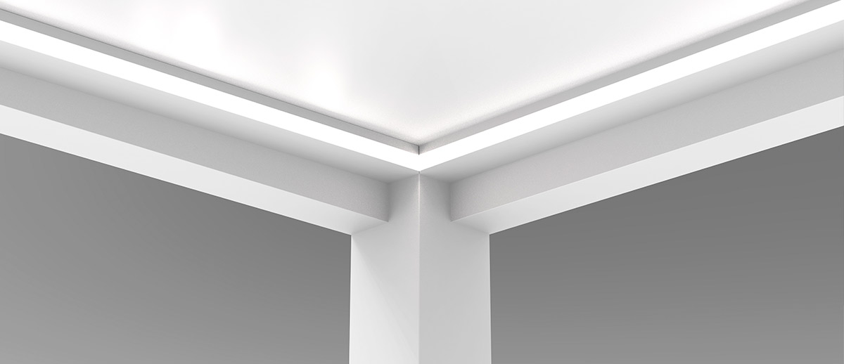 Bandeau Led pour pergola
