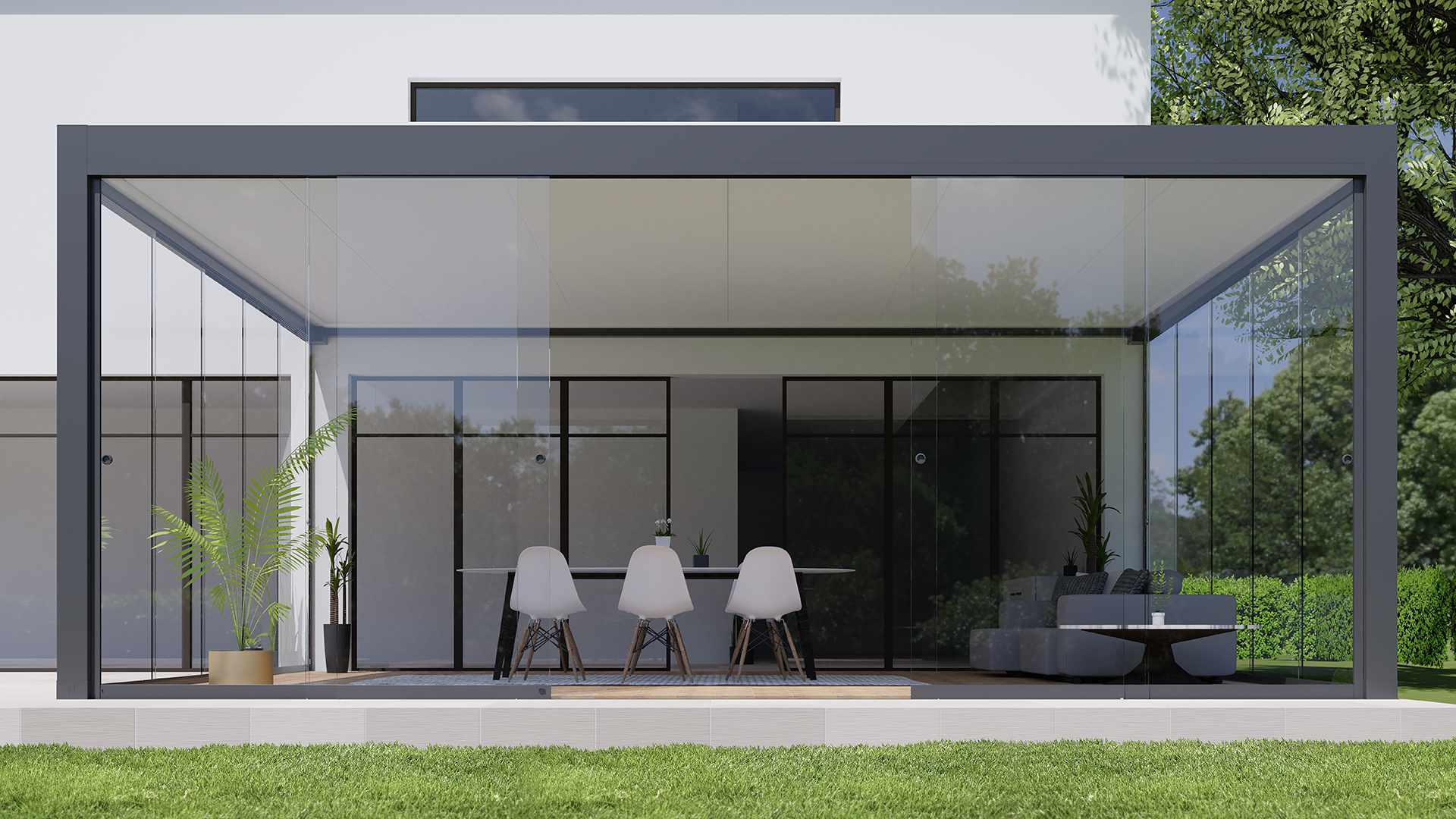 Pergola pour abriter une terrasse