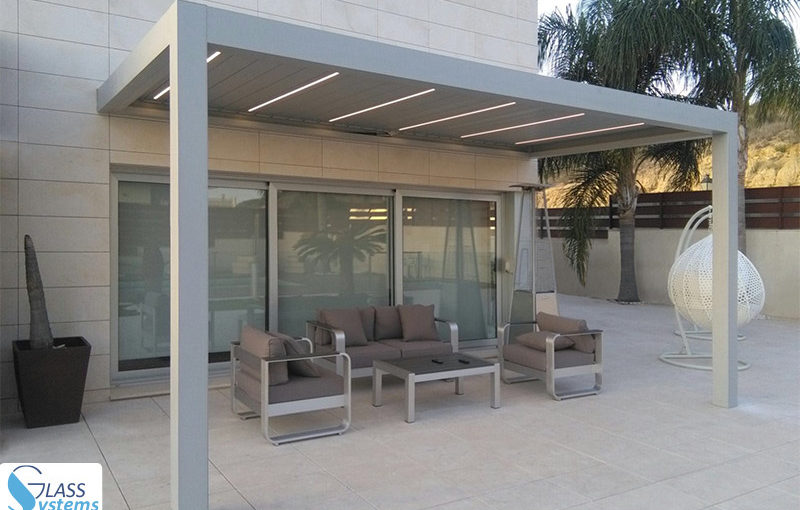 Pergola bioclimatique