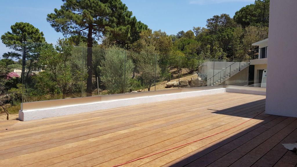 Garde-corps pour terrasse