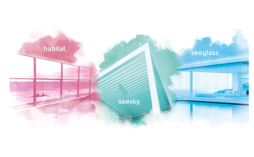 nouvelles couleurs gammes Glass Systems