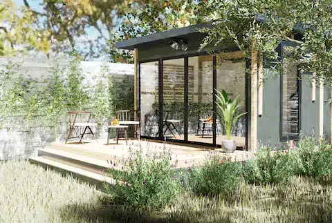 L'Annexe comme studio de jardin, solution d'aménagement extérieur pour projet de vie.
