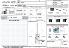 formulaire devis commandes Garde-corps en Applique