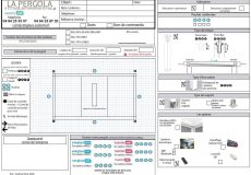 FORMULAIRE DEVIS/COMMANDES La Pergola Autoportante Fixe Seesky TAF