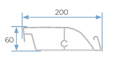 lames format XXL et inclinable sur le toit ombragé du Glass Concept spécial grande dimension